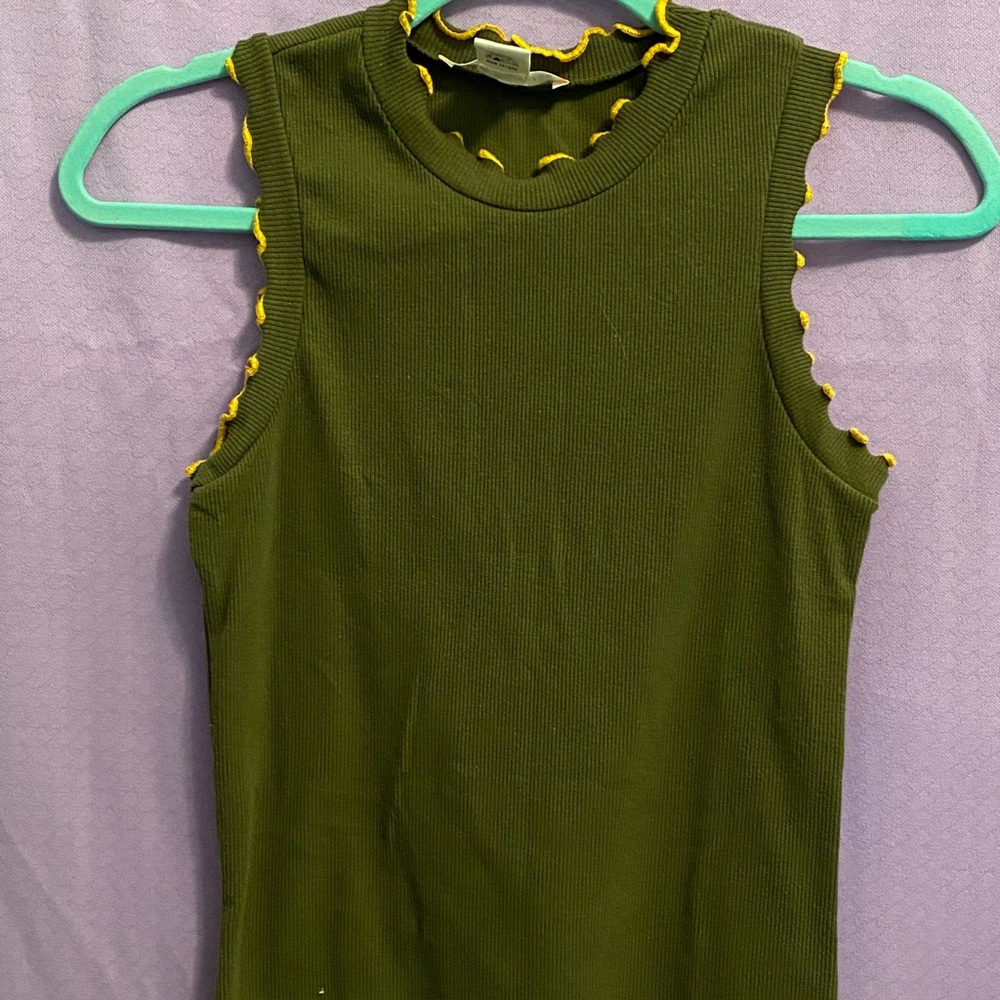Ribbed Knit Tank Top